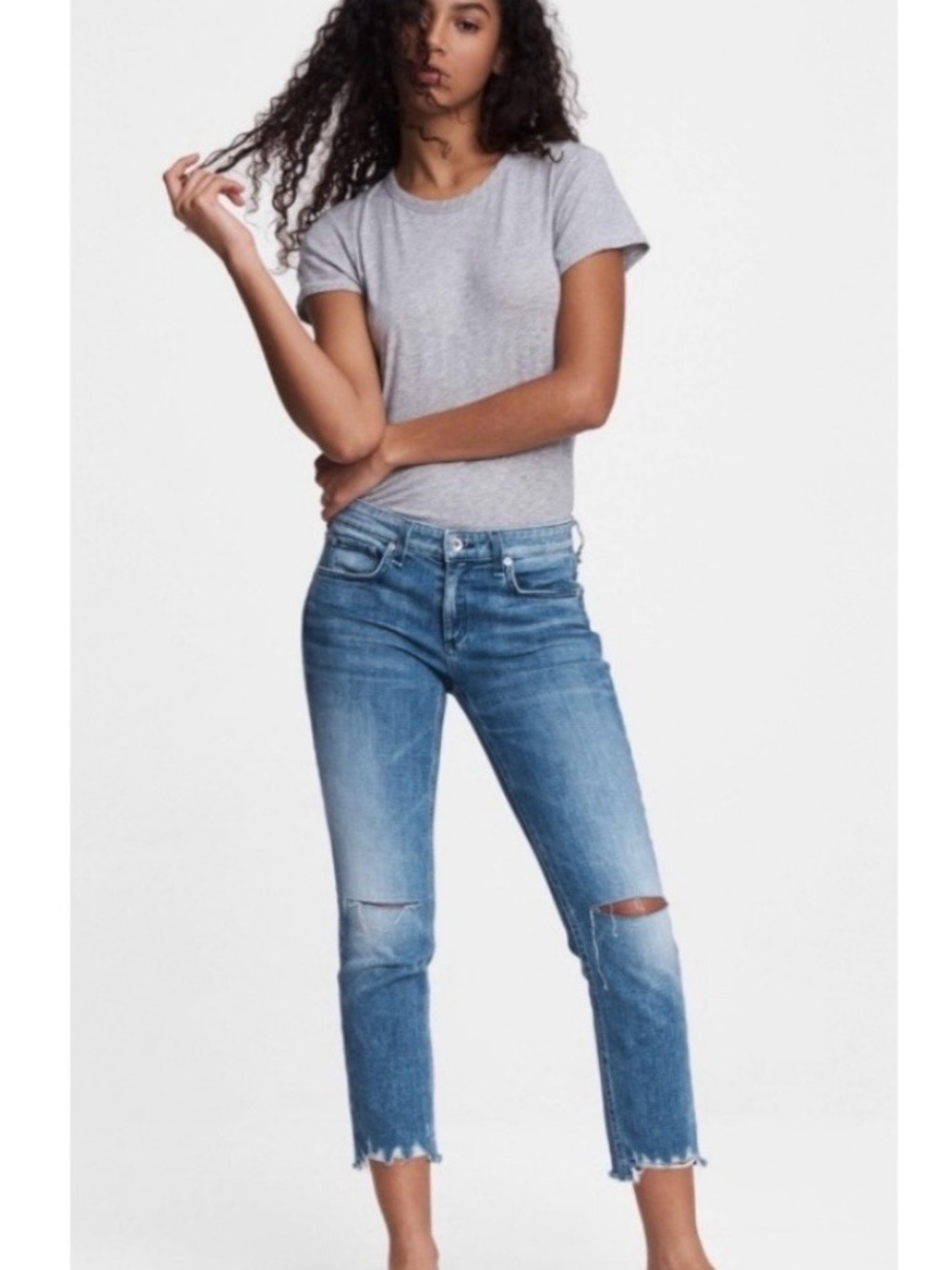 rag & bone Dre low rise slim boyfriend  Jean Waist 14 Inseam 28